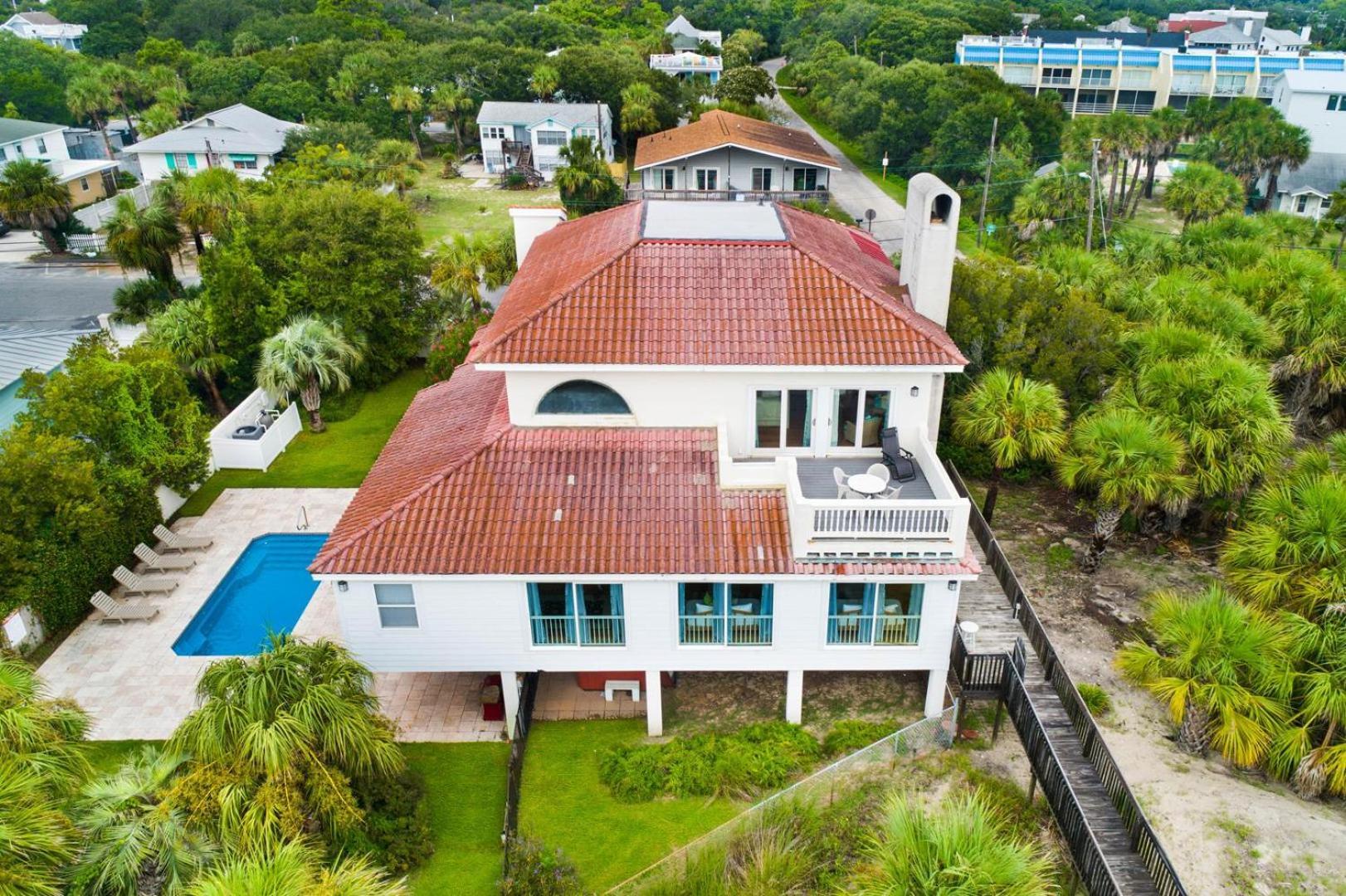 Villa By The Sea Tybee Island Екстер'єр фото